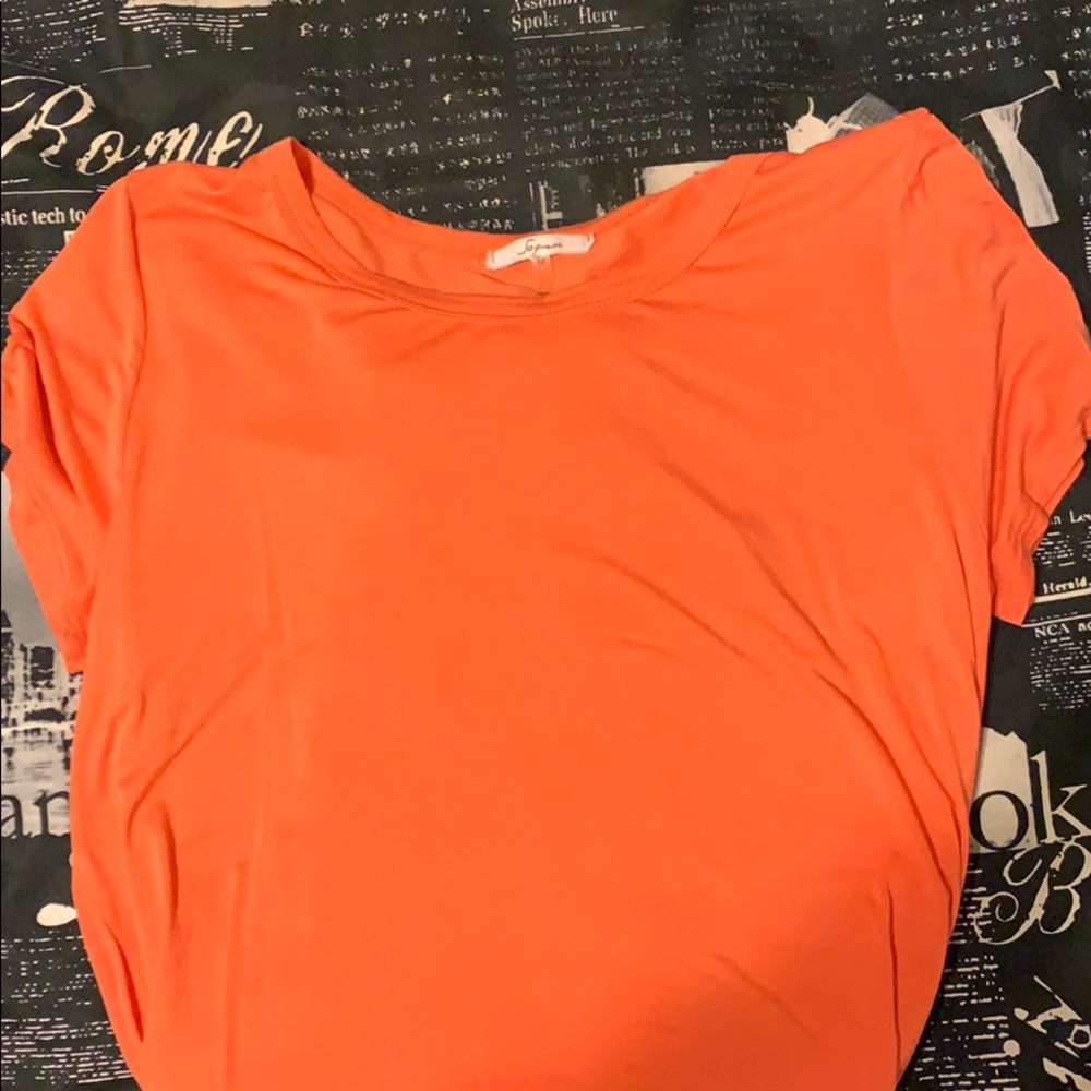 Soprano Orange High Low Top